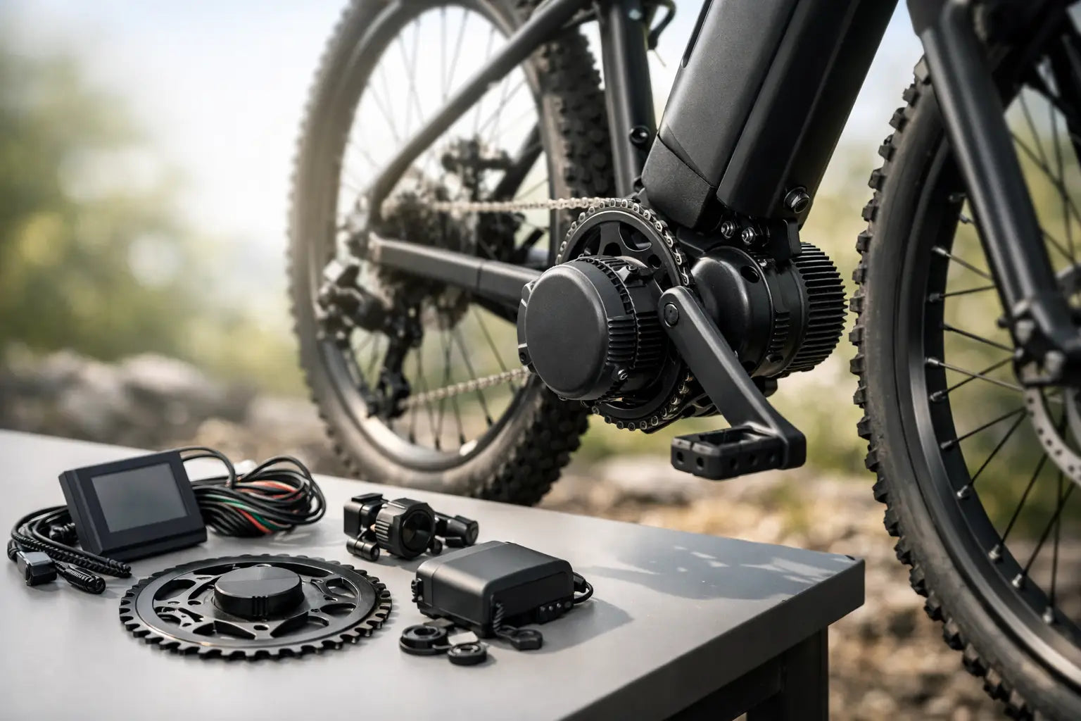 E Bike Conversion Kit Mid Drive Motor Guide