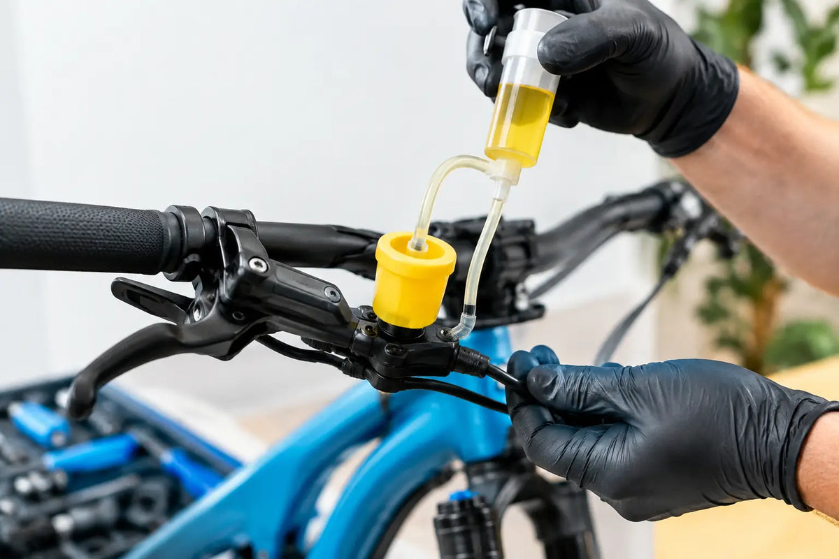 How to Bleed Hydraulic Bike Brakes Safely