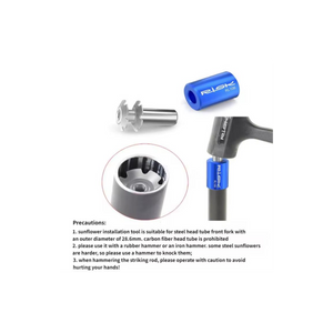 Bike Star Nut Setter Tool Kit 🔧 | Extended Fork Steerer Installation Tool