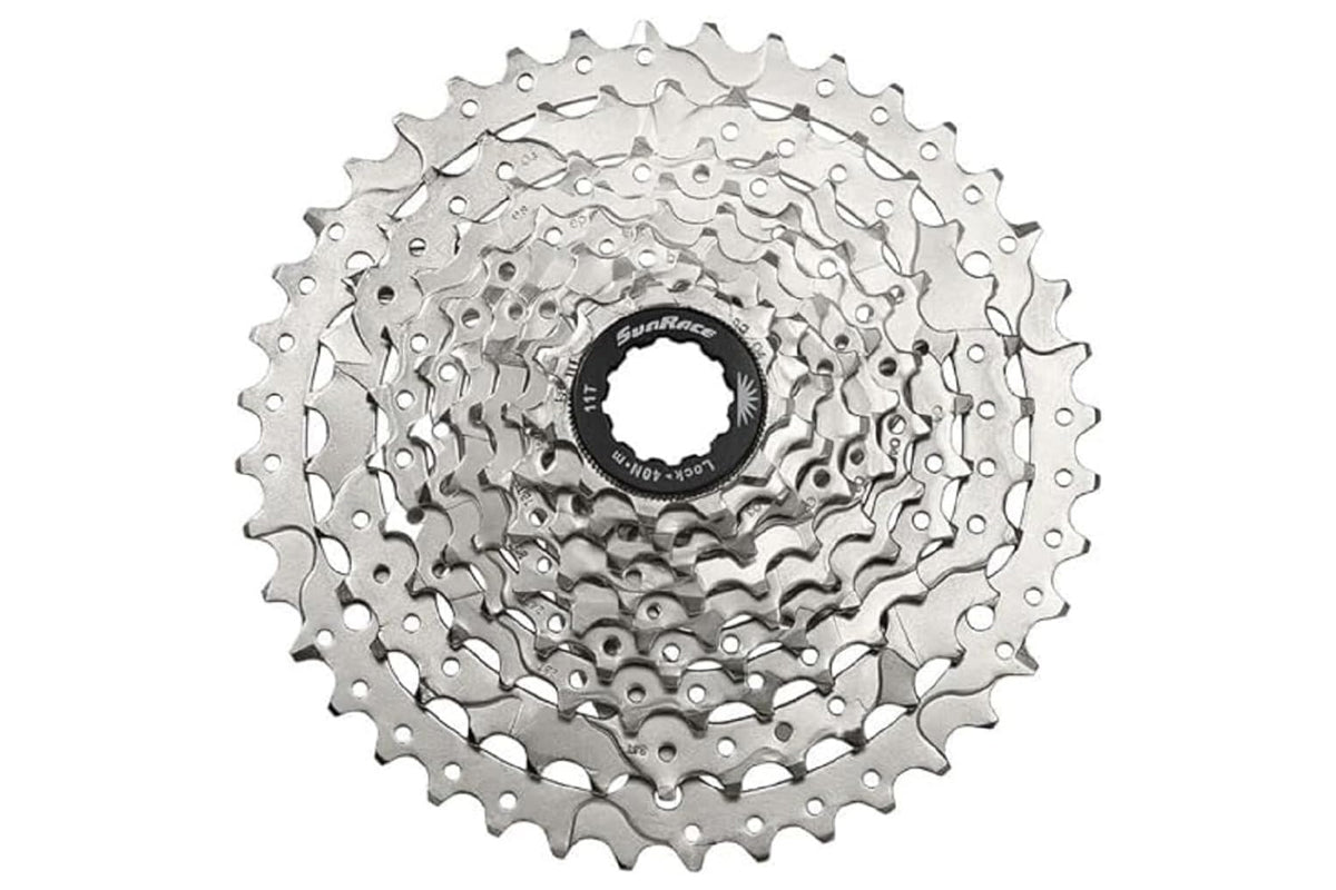 Sunrace CSM9809AY 9 Speed Cassette - 11/42T Nickel