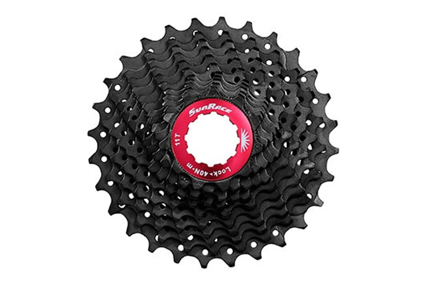Sunrace RX0 10 Speed Road Cassette - 11/32T Black