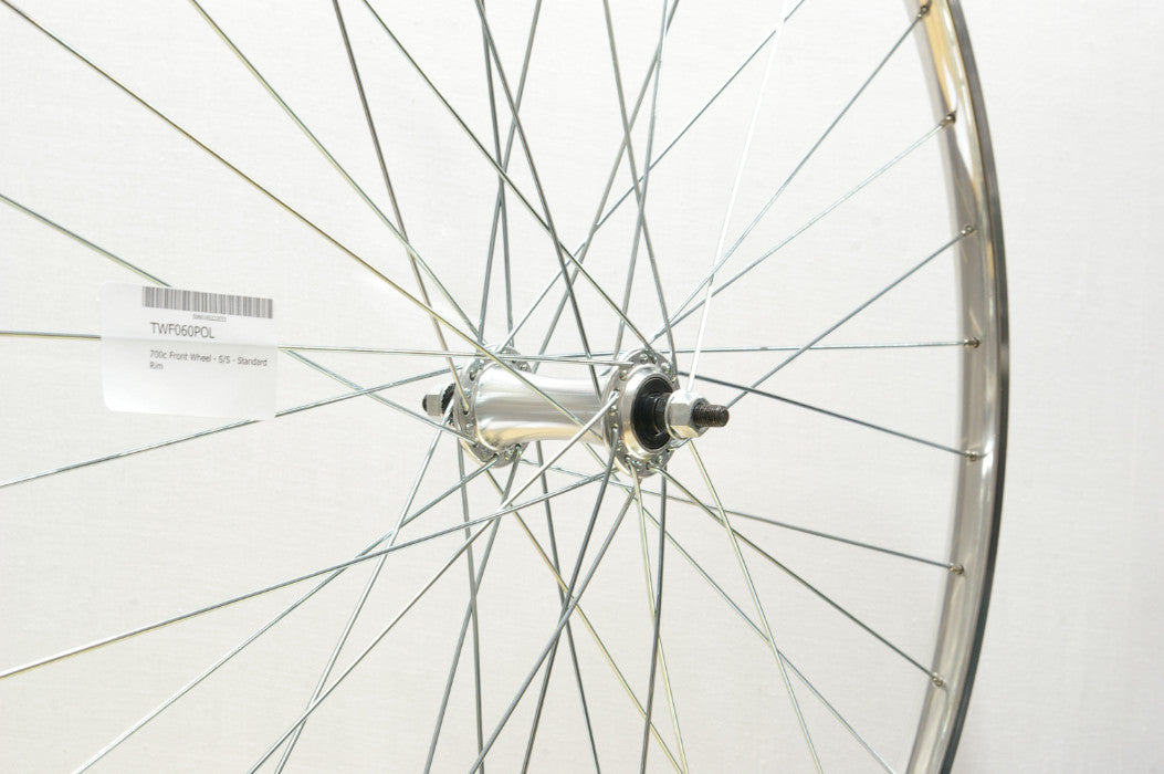 700c Front Wheel - S/S - Standard Rim