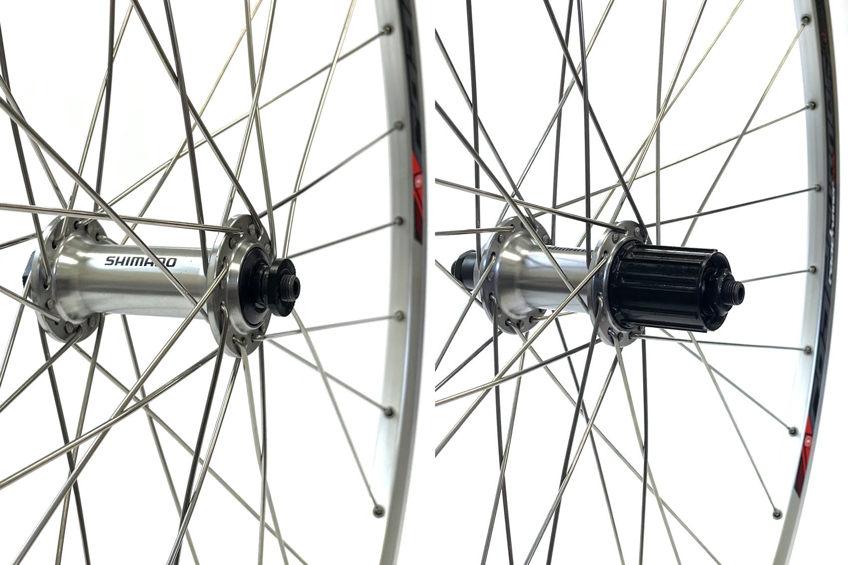 700c Wheel Set - Shimano Tiagra / MACH1 Rims - Silver (Pr)