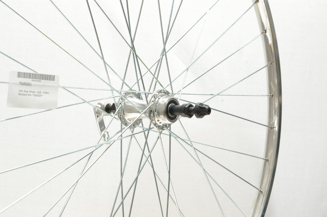 700c Rear Wheel - Q/R - F/Whl - Standard Rim