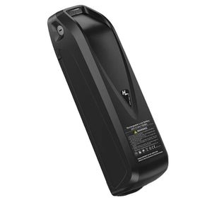 36V 15.6Ah Varstrom downtube e-bike battery on a white background