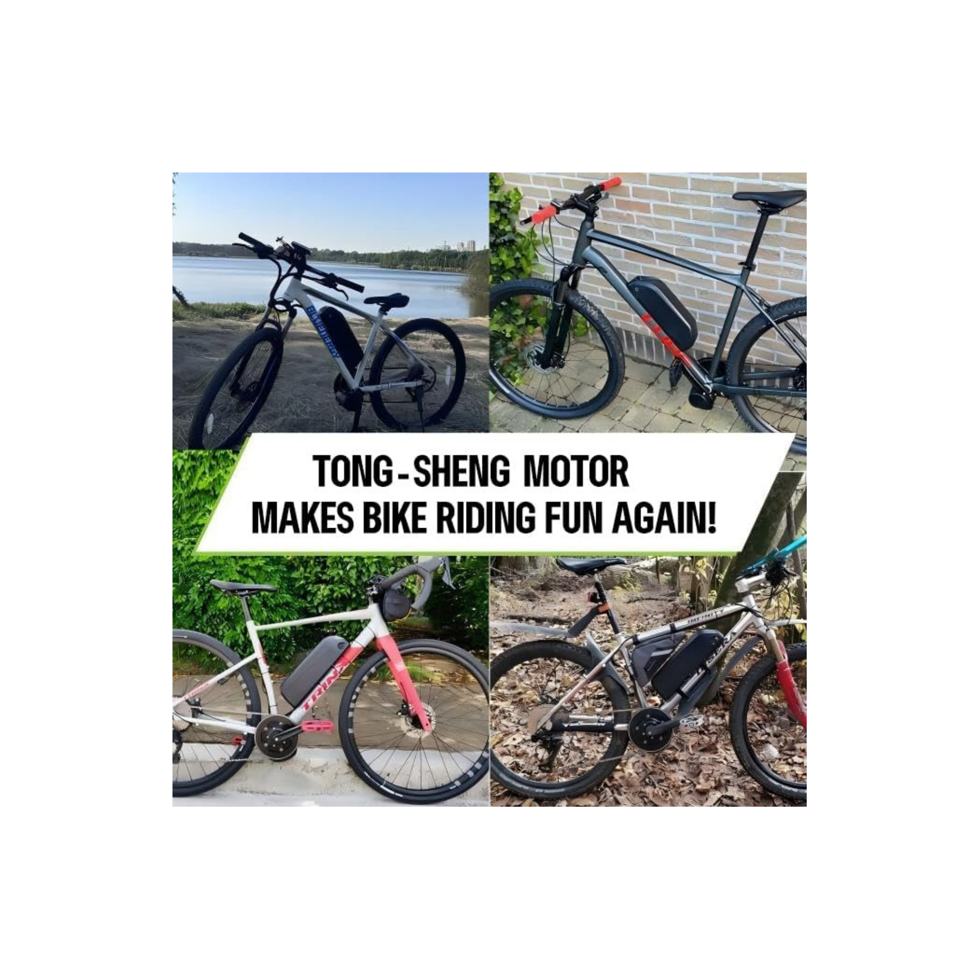 Varstrom TSDZ8 48V 750W Mid-Drive E-Bike Conversion Kit