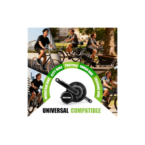 Varstrom TSDZ8 48V 750W Mid-Drive E-Bike Conversion Kit