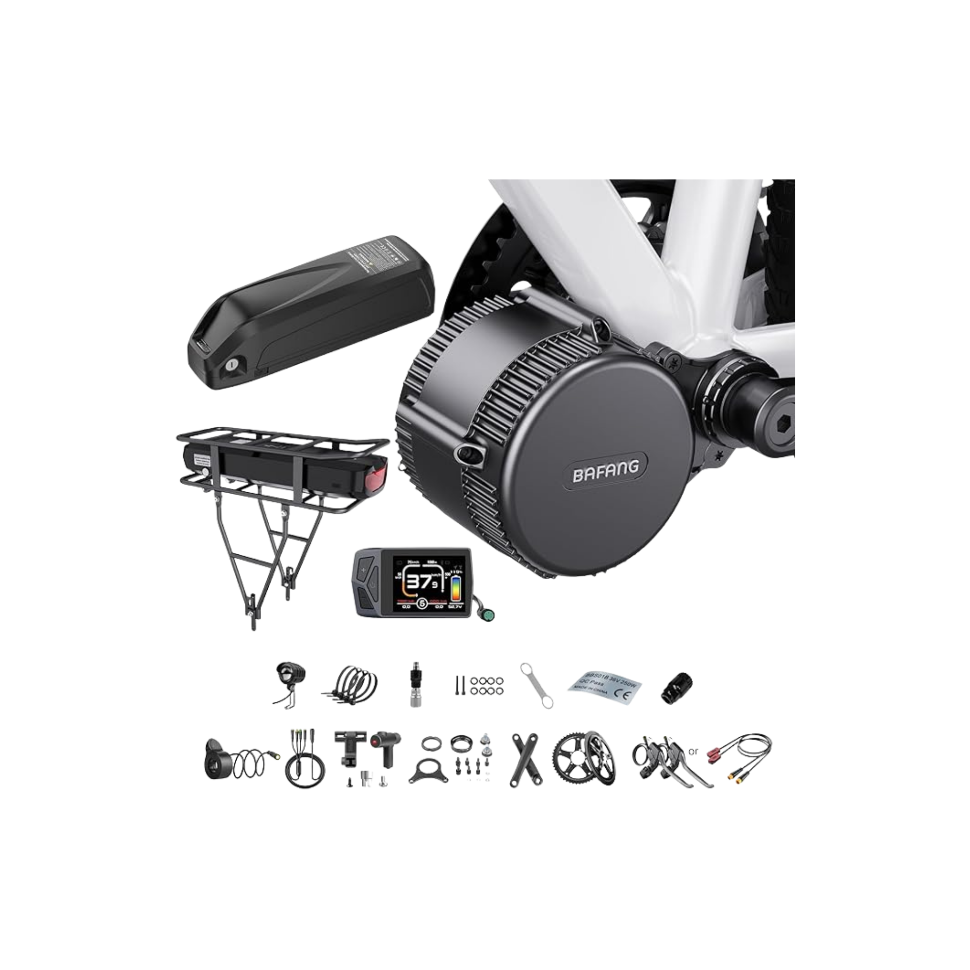Bafang BBS01B 36V 250W Mid-Drive E-Bike Conversion Kit
