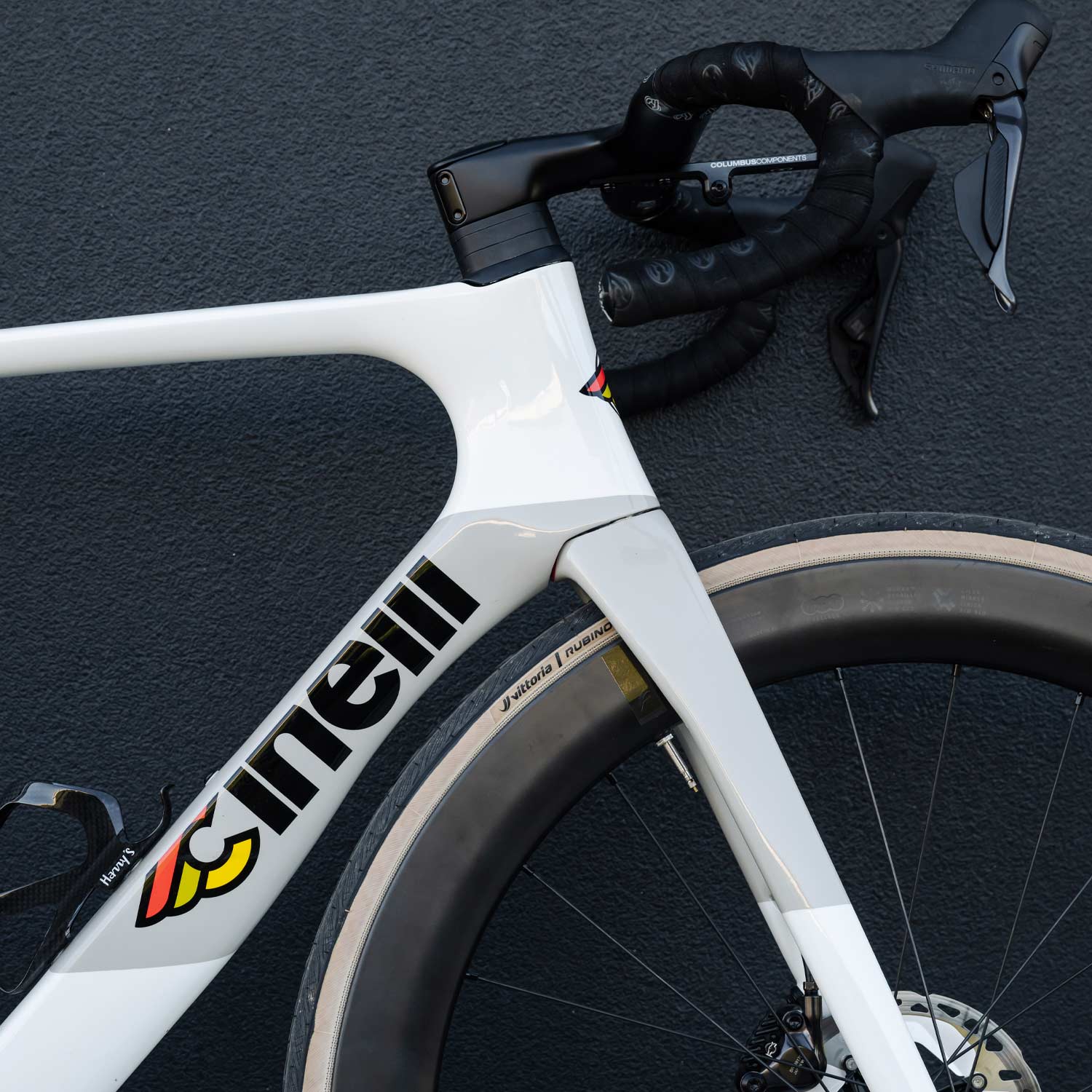 Cinelli Aeroscoop Coral White Frameset