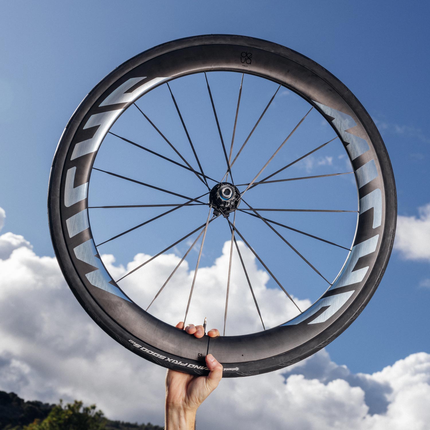 Miche Deva RD 52 Tubeless Disc Daylight Silver Team Edition Wheels