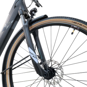 Superior Rock Machine Crossride INT E450 Touring Matte Black E-Bike