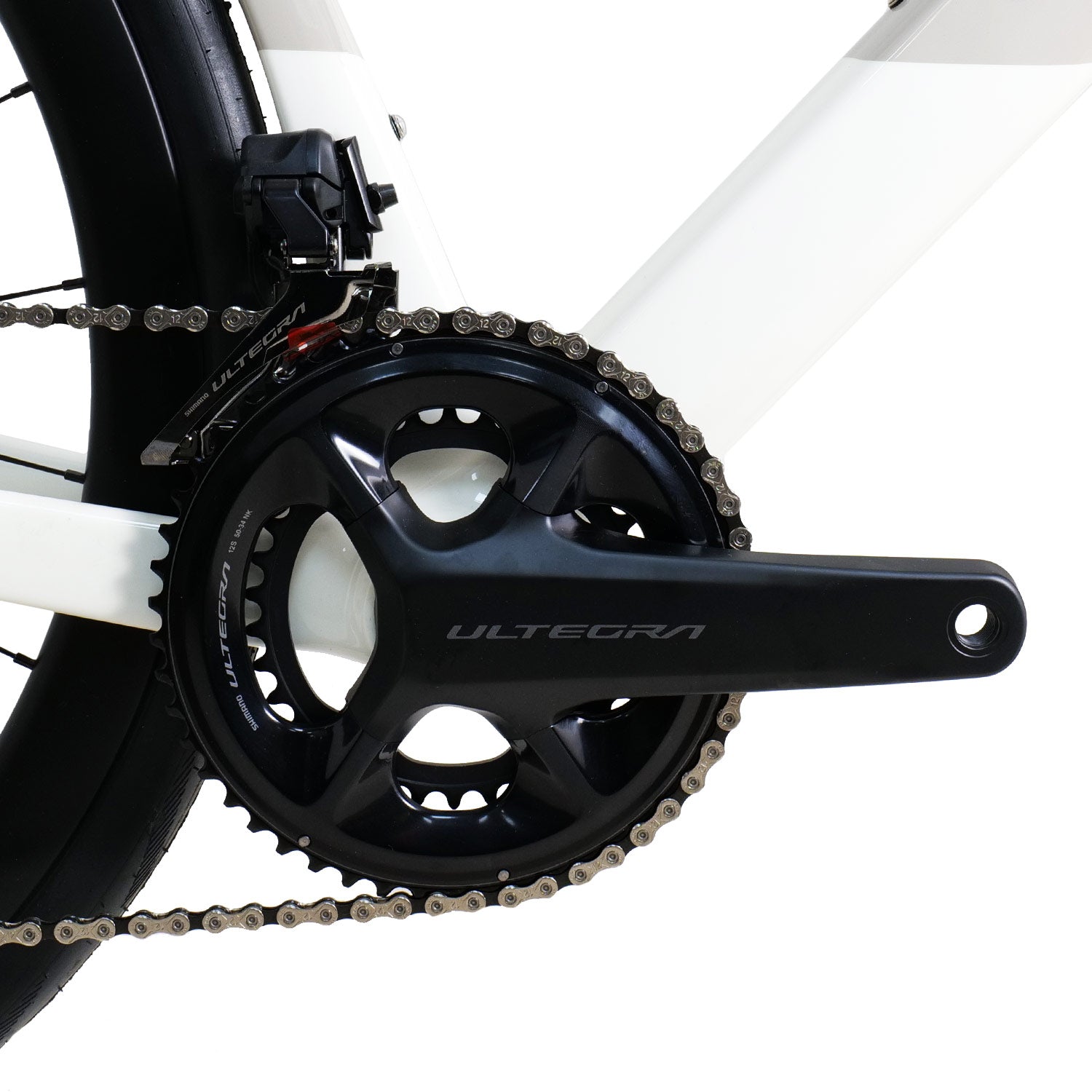 Cinelli Aeroscoop Ultegra Di2 Coral White Bike