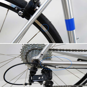Tifosi Rostra Centaur Rim Brake Silver Medium Ex Demo Bike