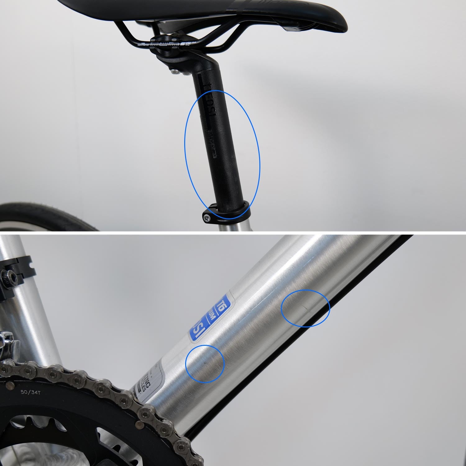 Tifosi Rostra Centaur Rim Brake Silver Medium Ex Demo Bike