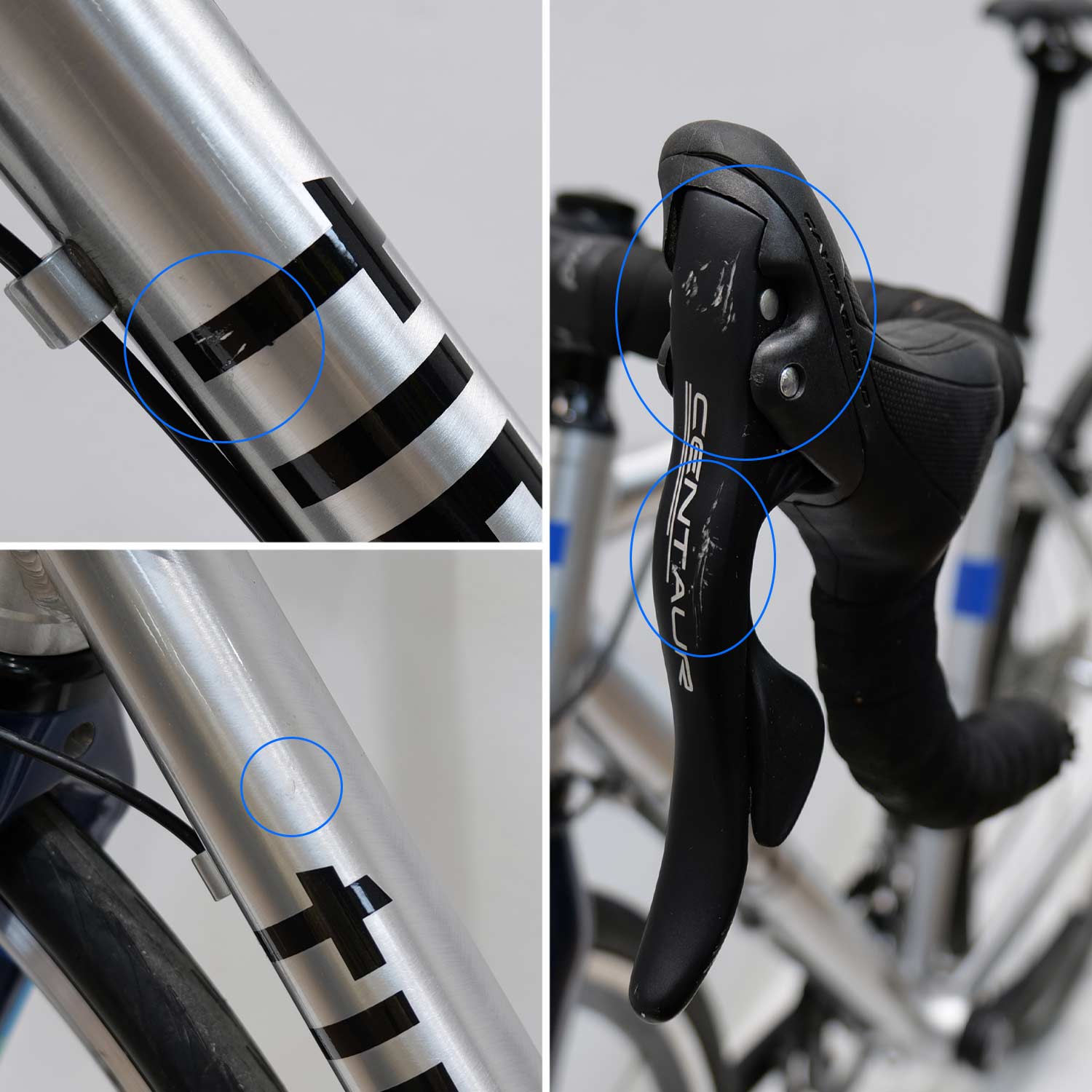 Tifosi Rostra Centaur Rim Brake Silver Small Ex Demo Bike