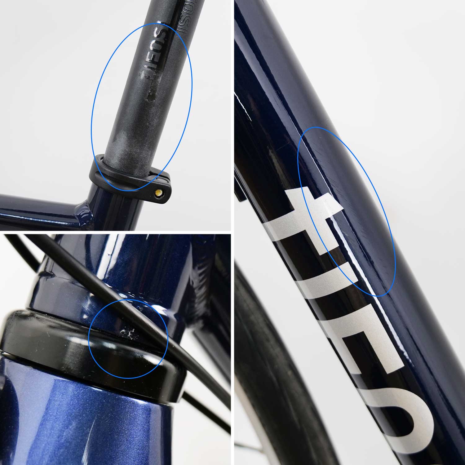 Tifosi Rostra Centaur Rim Brake Navy Medium Ex Demo Bike
