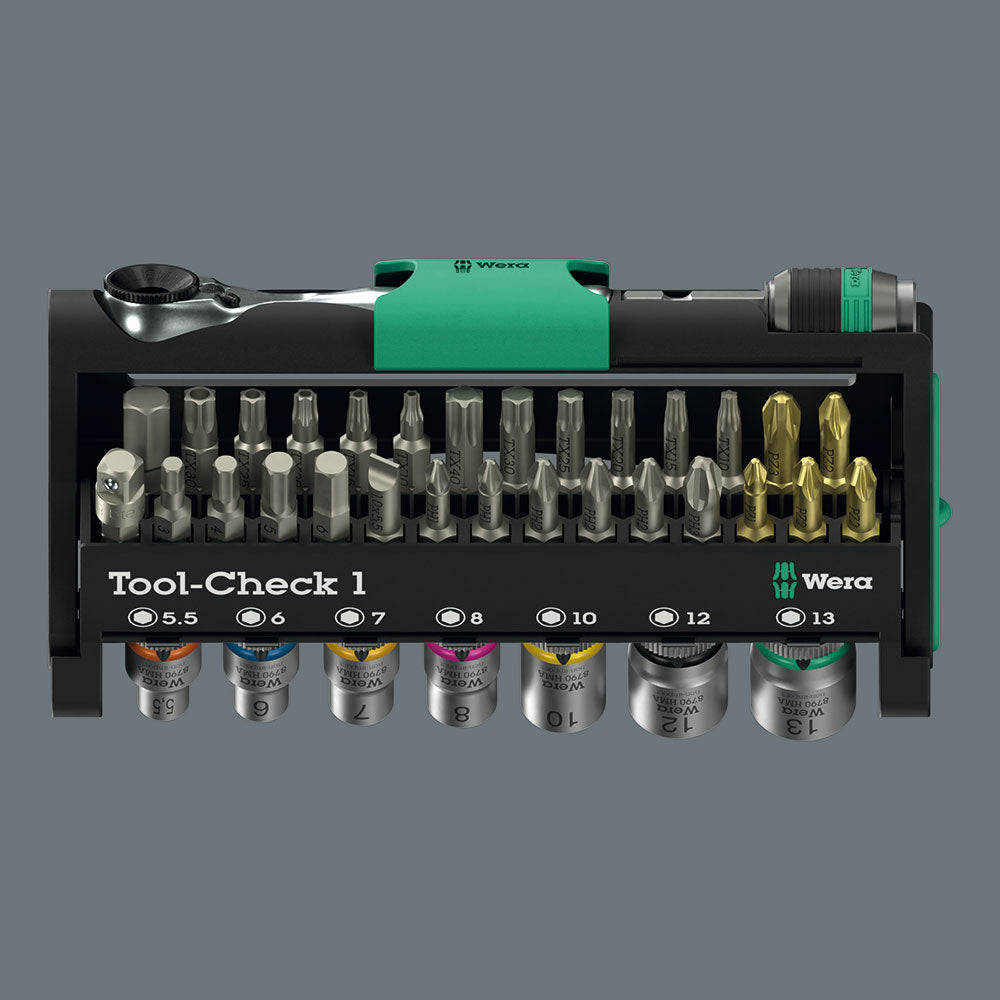 Wera Tools Tool Check 1, 38 Pieces