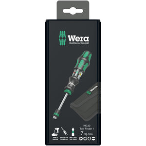 Wera Tools Kraftform Kompakt 20 Tool Finder 1 with pouch