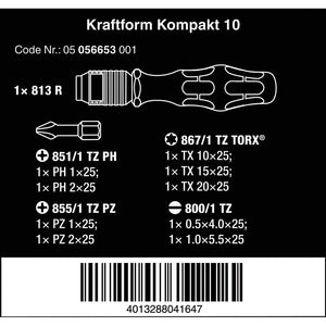 Wera Tools Kraftform Kompakt 10