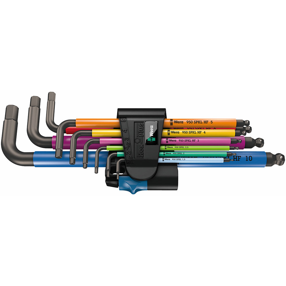 Wera Tools 950/9 Hex-Plus L-Key Set BlackLaser With Holding Function