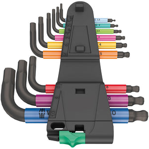 Wera Tools 950/9 Hex-Plus Multicolour 2 L-key Set BlackLaser