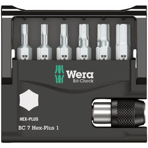 Wera Tools Bit-Check 7 Hex-Plus 1