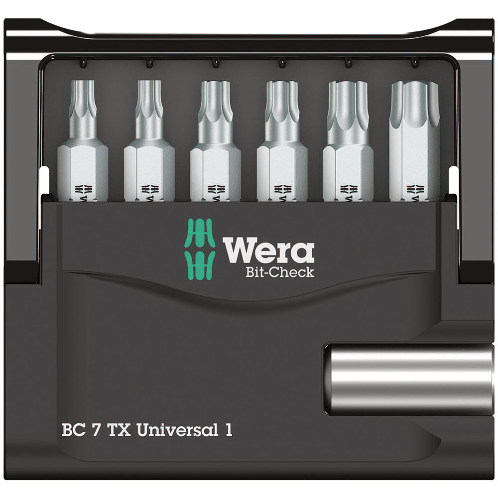 Wera Tools Bit-Check 7 TX Universal 1