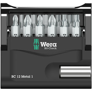 Wera Tools Bit-Check 12 Metal 1