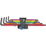 Wera Tools 967/9 TX XL Multicolour HF 1 Long L-key Set With Holding Function