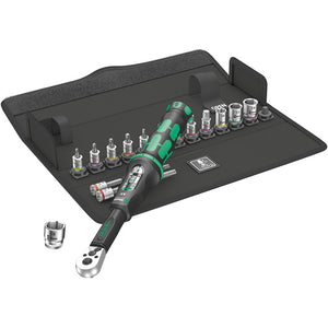Wera Tools Bicycle Torque Set 1 And Zyklop Socket Set 16pcs