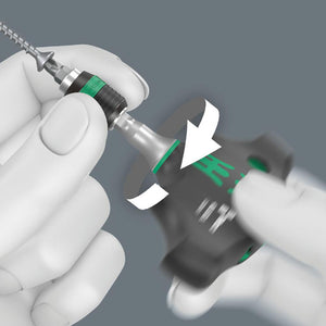 Wera Tools 416 T-Handle Bitholding Screwdriver W/Ratchet