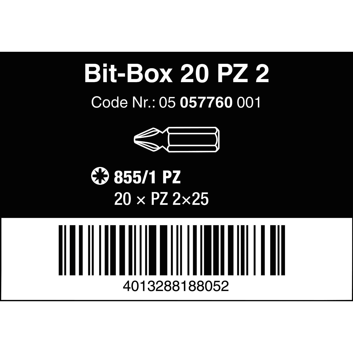 Wera Tools Bit Box PZ2x25