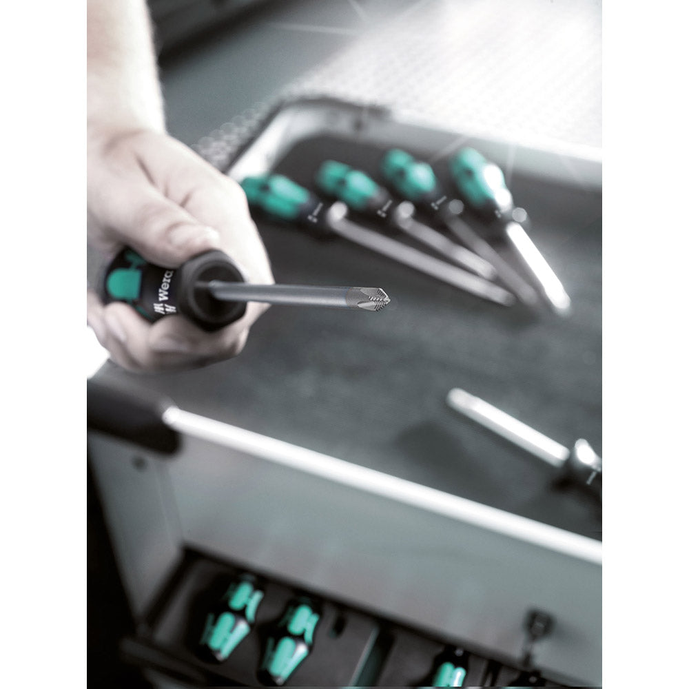 Wera Tools 355PZ Screwdriver Kraftform Plus