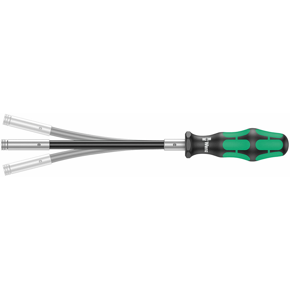 Wera Tools 393 S Bitholding Screwdriver Extra Slim with Flexible Shaft