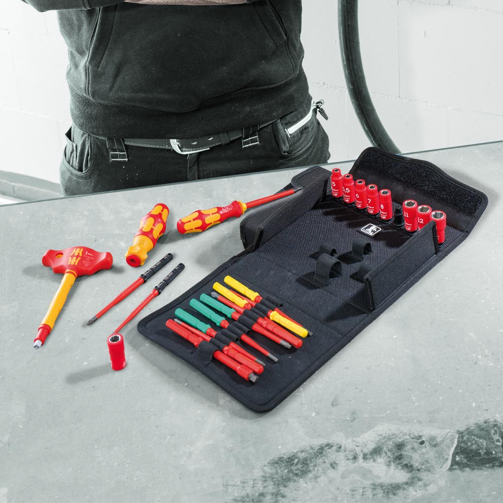 Wera Tools Kraftform Kompakt VDE Allrounder Set 1, 25 pieces