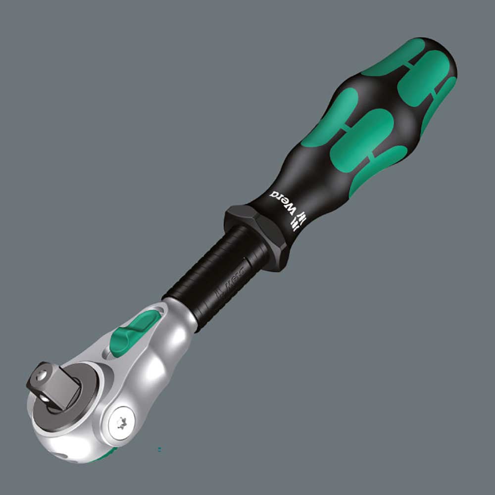 Wera Tools 8100 SB 2 Zyklop Speed Ratchet Set 3/8 Drive Metric
