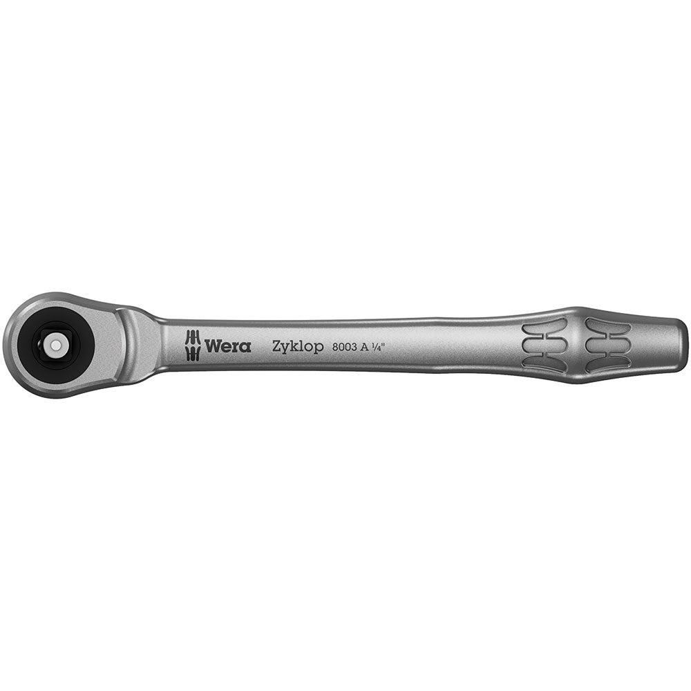 Wera Tools 8003 A Zyklop Metal 1/4 Drive Ratchet