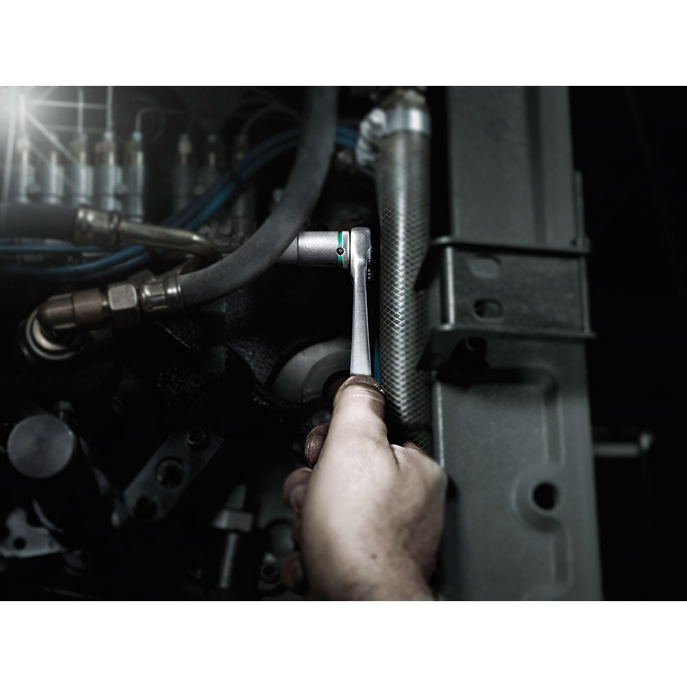 Wera Tools 8003 A Zyklop Metal 1/4 Drive Ratchet