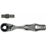 Wera Tools 8001 A Zyklop Mini 1 Bit Ratchet With 1/4 drive 2pcs