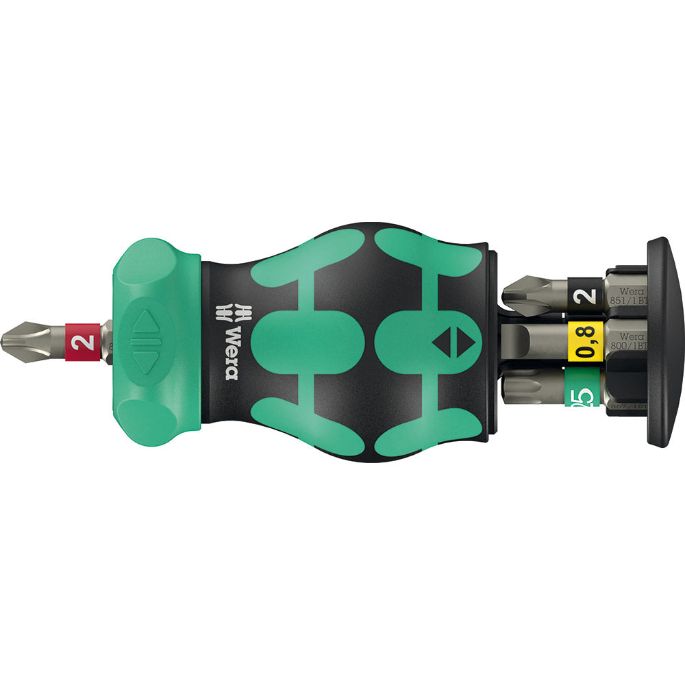 Wera Tools Kraftform Kompakt Stubby Magazine Screwdriver 2
