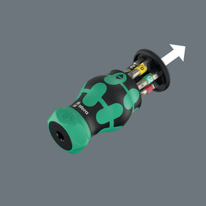 Wera Tools Kraftform Kompakt Stubby Magazine Screwdriver 2