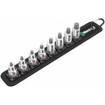 Wera Tools Belt B 2 Zyklop In-Hex-Plus Bit Socket Set HF 3/8" Drive