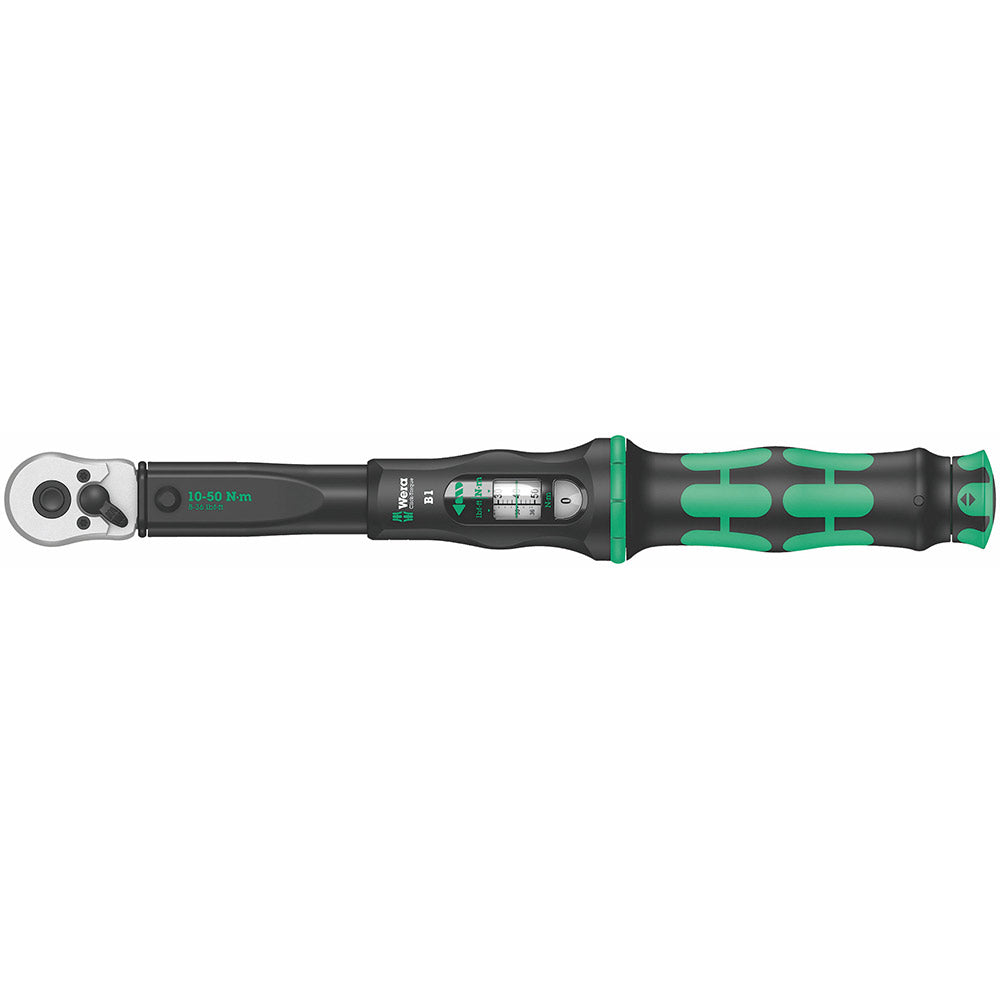 Wera Tools Click-Torque B 1 Torque Wrench With Reversible Ratchet