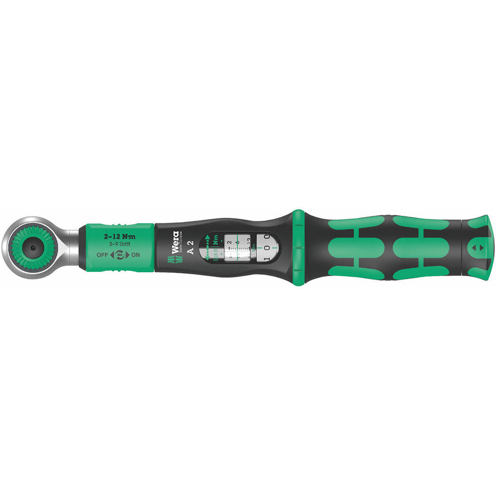 Wera Tools Safe-Torque A 2 Wrench 2-12 Nm 1/4 Hex Drive