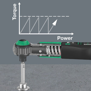 Wera Tools Safe-Torque A 2 Wrench 2-12 Nm 1/4 Hex Drive