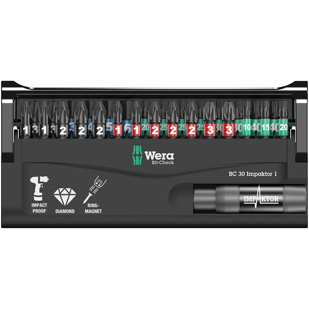 Wera Tools Bit-Check 30 Impaktor 1