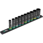 Wera Tools Impaktor Deep Socket Set, 10 Pieces