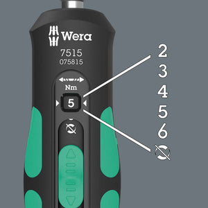 Wera Tools 7515/16 Kraftform Safe Torque Universal Set