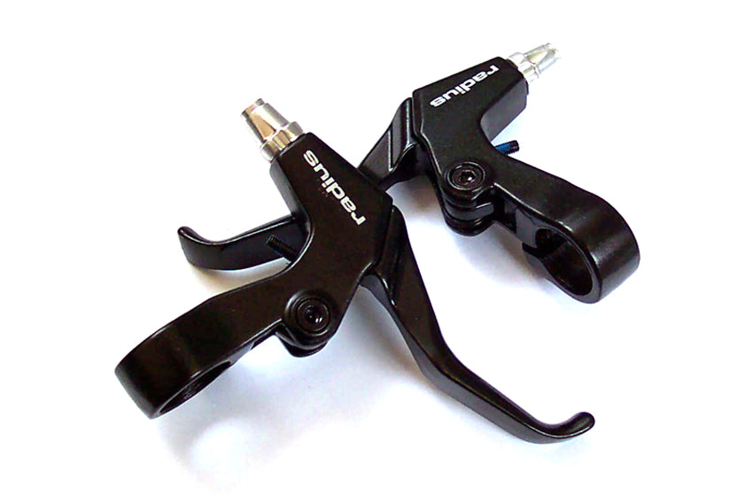 Alloy V-Brake Levers ALHONGA - Black (Pair) *STOCK THINNING OFFER*