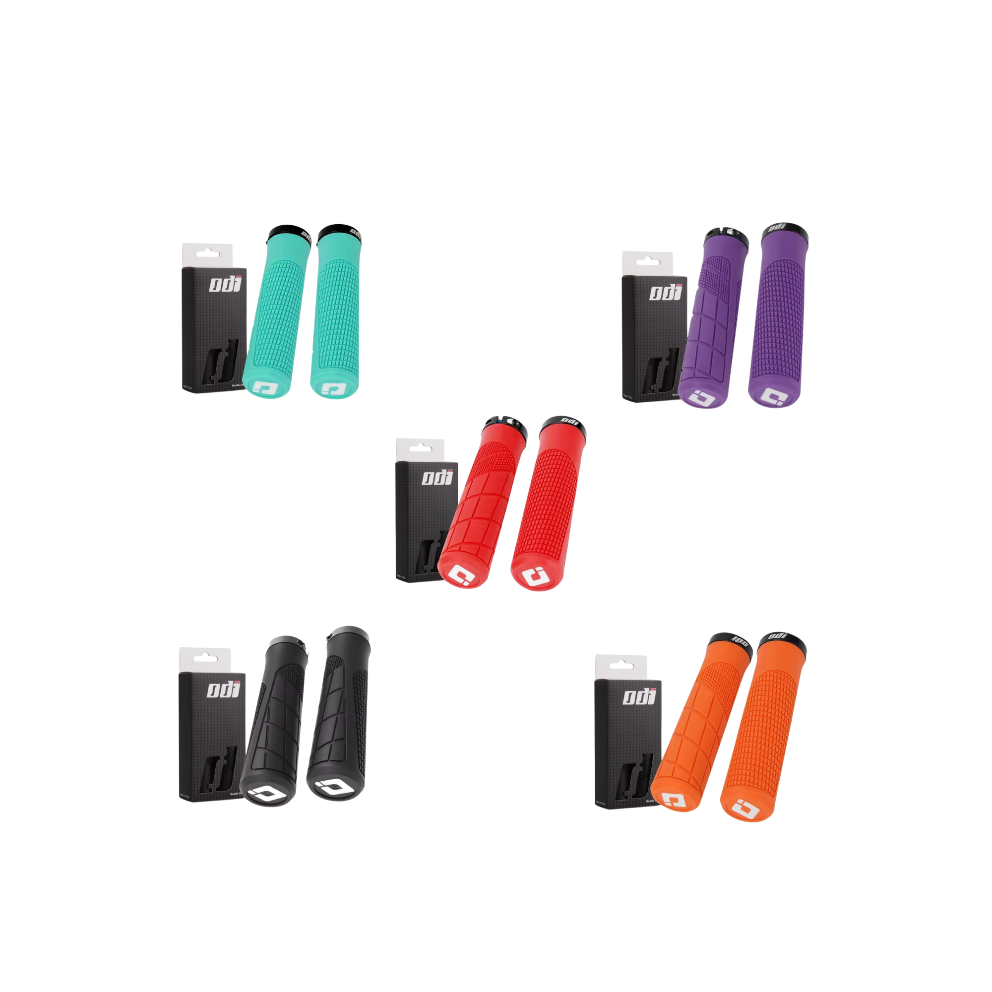ODI Lock-On Bike Grips 🚴 | Anti-Slip MTB Handlebar Grips (Multiple Colours)